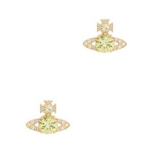 Vivienne Westwood Earrings – Gold Tone – Brand New with Box & Pouch
